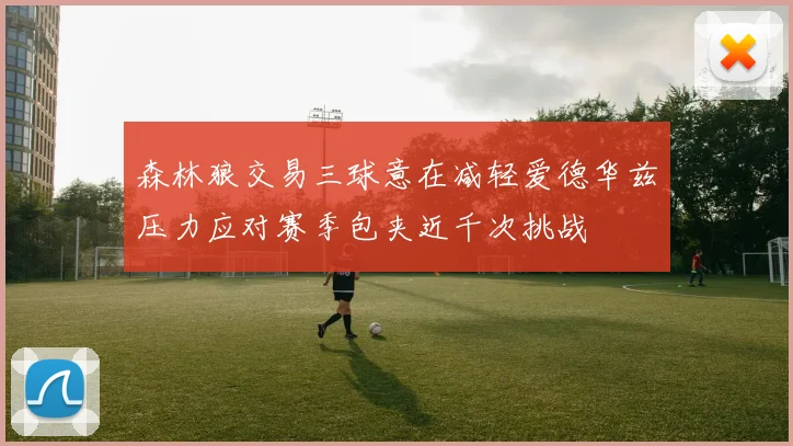 森林狼交易三球意在减轻爱德华兹压力应对赛季包夹近千次挑战